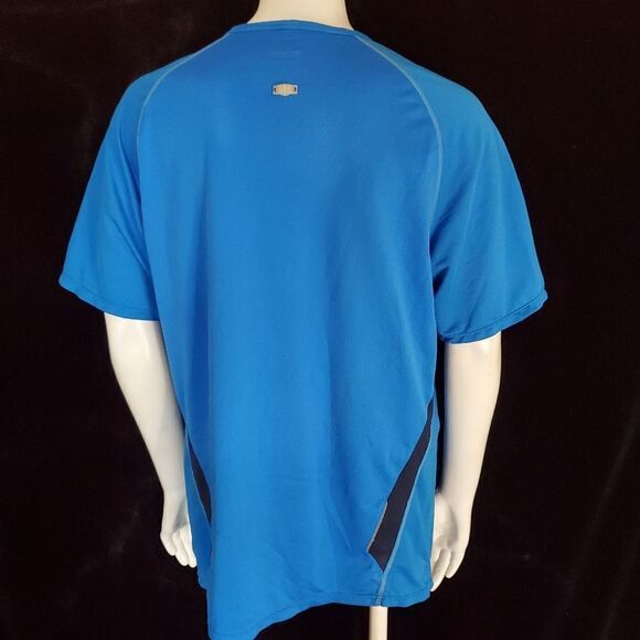 Nike Fit Dry Blue Short Sleeve Tee-Shirt (M) - Picture 4 of 5